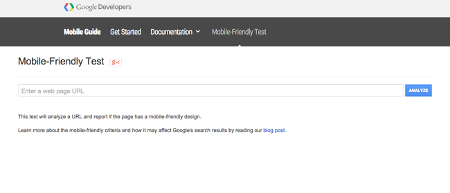 Mobile Friendly Test Google