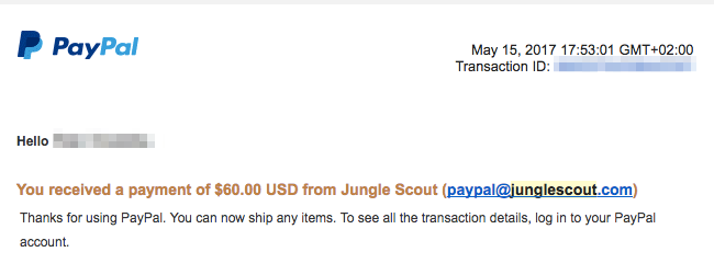 Výplata - JungleScout